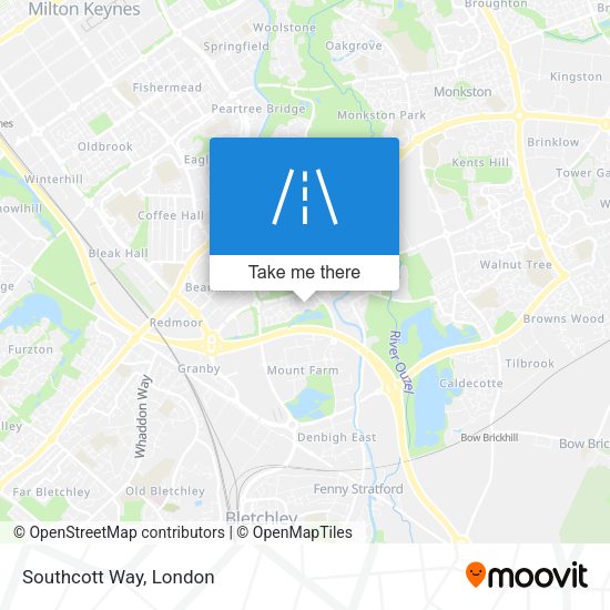 Southcott Way map