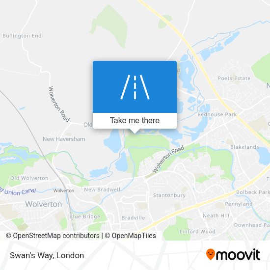 Swan's Way map