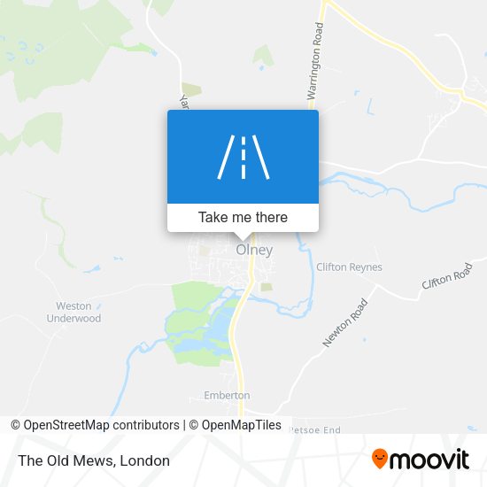 The Old Mews map