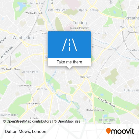 Dalton Mews map