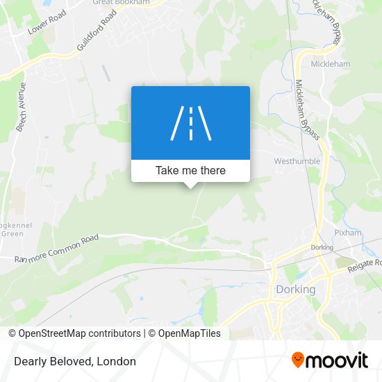 Dearly Beloved map