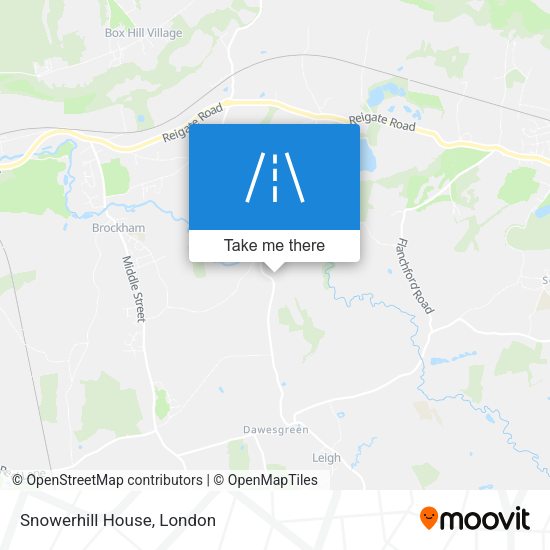 Snowerhill House map