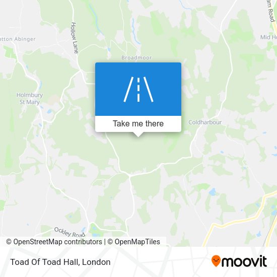 Toad Of Toad Hall map
