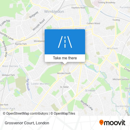 Grosvenor Court map