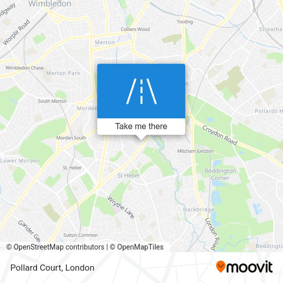 Pollard Court map