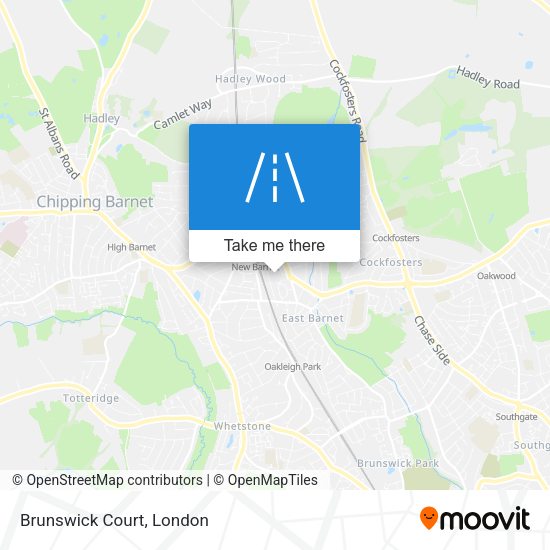 Brunswick Court map