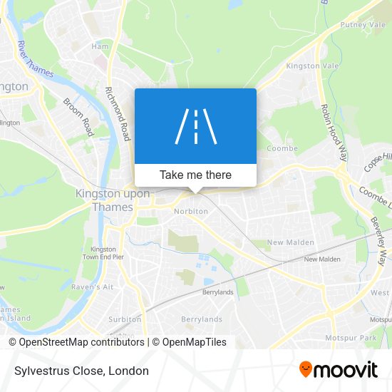 Sylvestrus Close map