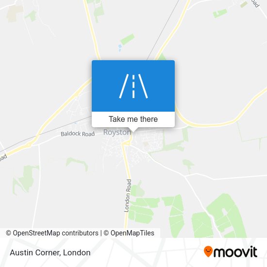 Austin Corner map