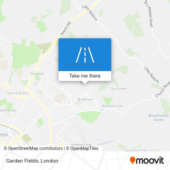 Garden Fields map