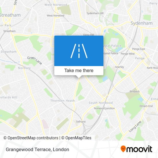 Grangewood Terrace map