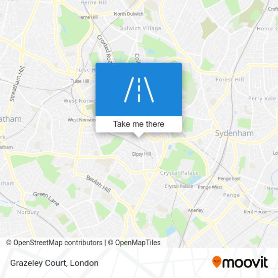 Grazeley Court map