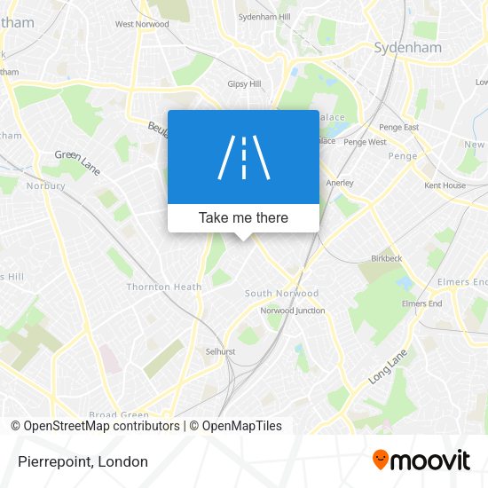 Pierrepoint map