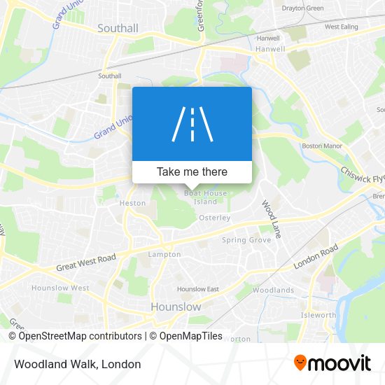 Woodland Walk map