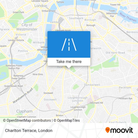Charlton Terrace map