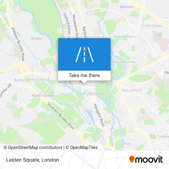 Leiden Square map