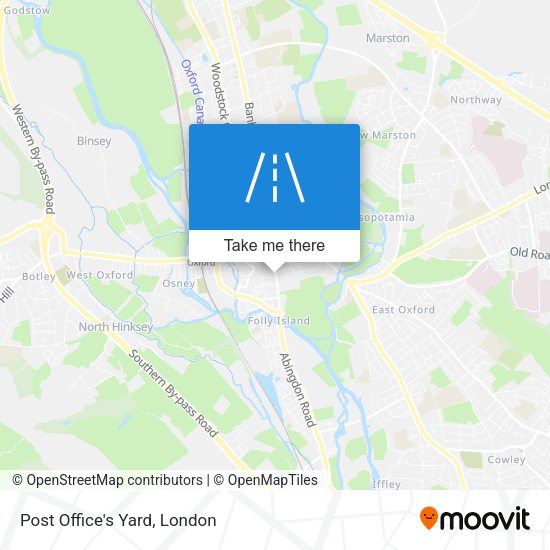 Post Office's Yard map