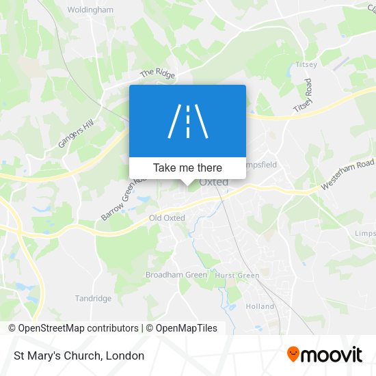 St Mary's Church map