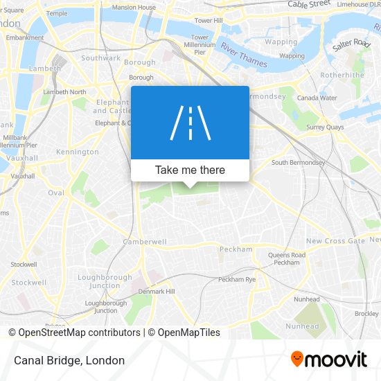 Canal Bridge map
