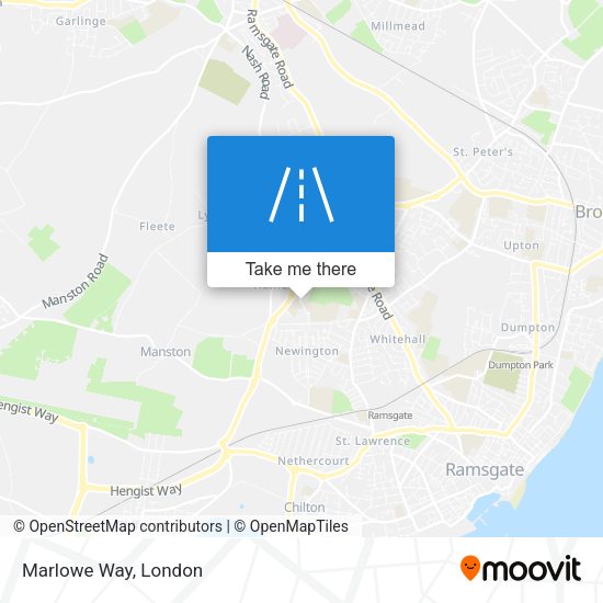 Marlowe Way map