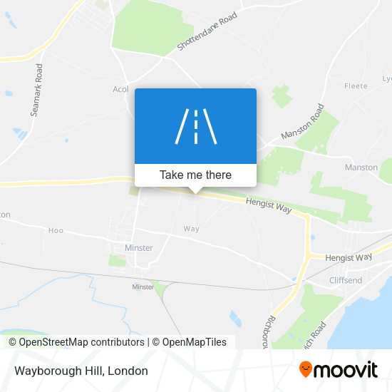 Wayborough Hill map