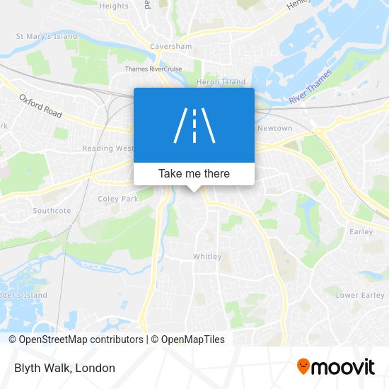 Blyth Walk map
