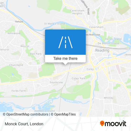 Monck Court map