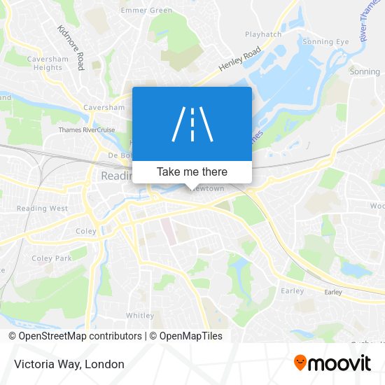 Victoria Way map