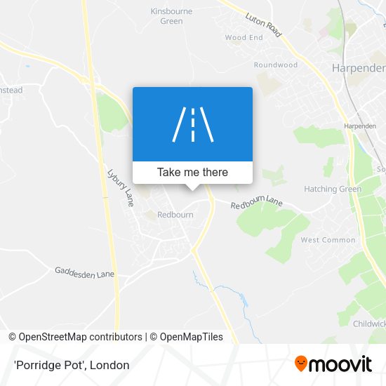 'Porridge Pot' map
