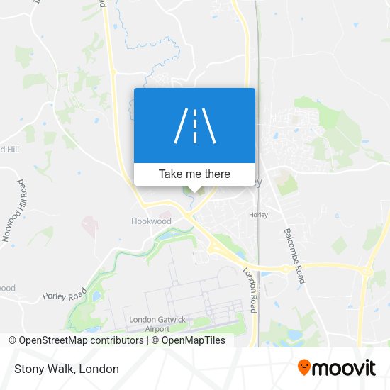 Stony Walk map