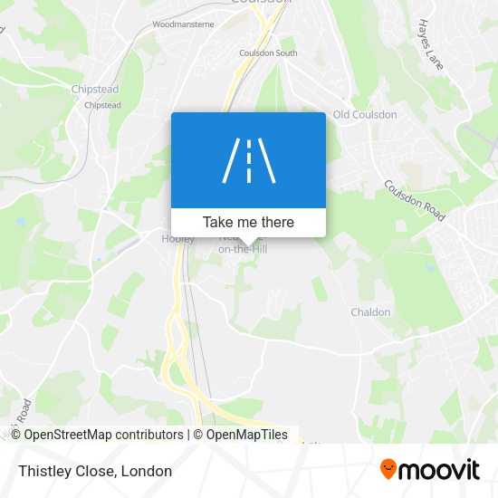 Thistley Close map