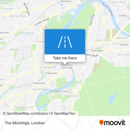 The Moorings map