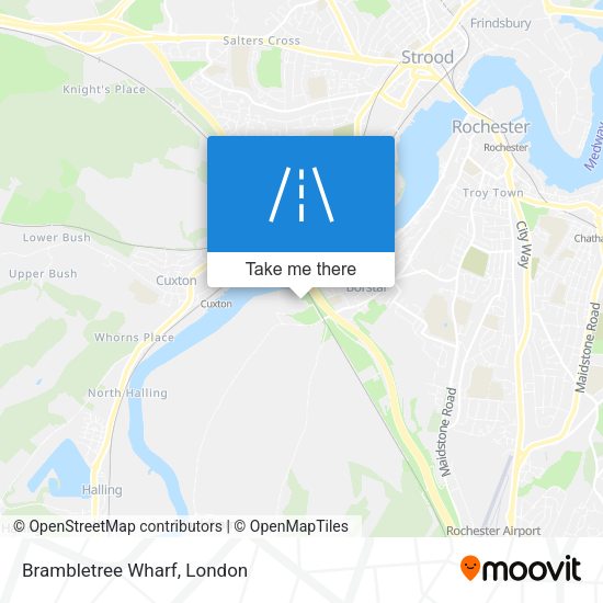 Brambletree Wharf map