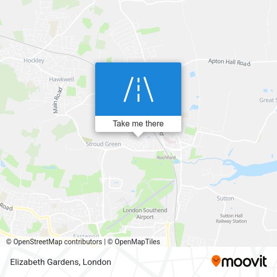 Elizabeth Gardens map