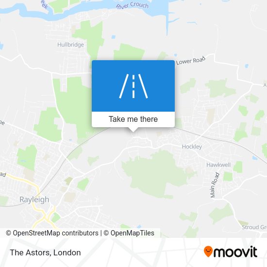 The Astors map