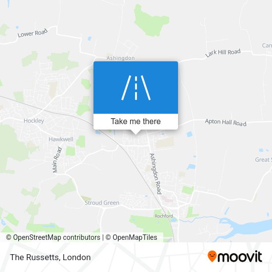 The Russetts map