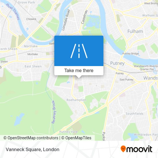 Vanneck Square map