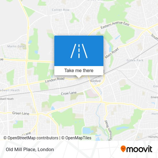 Old Mill Place map