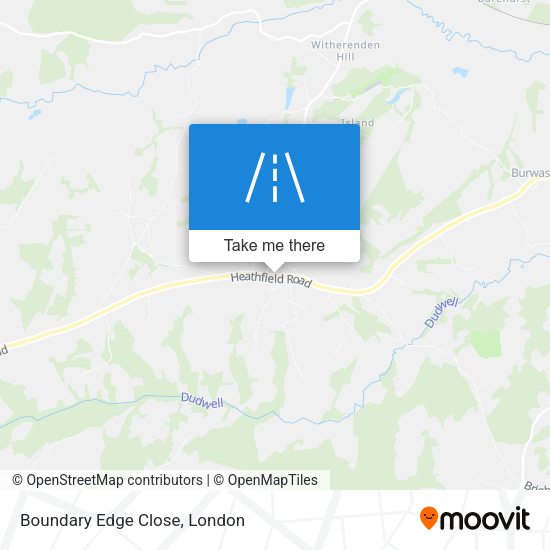 Boundary Edge Close map