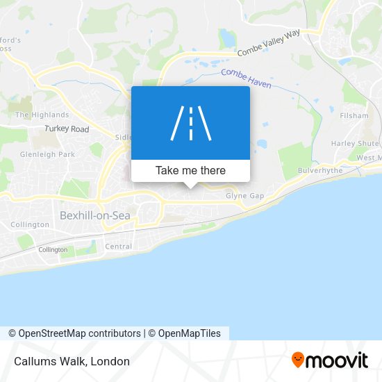 Callums Walk map