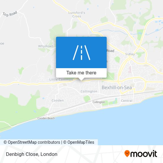 Denbigh Close map