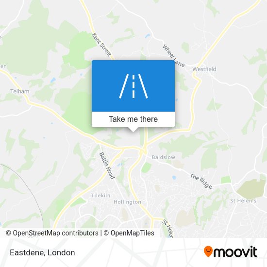 Eastdene map