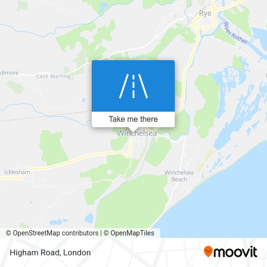 Higham Road map