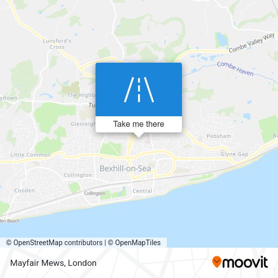 Mayfair Mews map