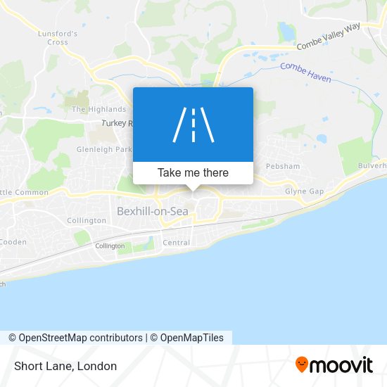 Short Lane map