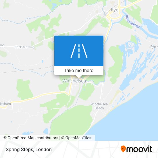 Spring Steps map