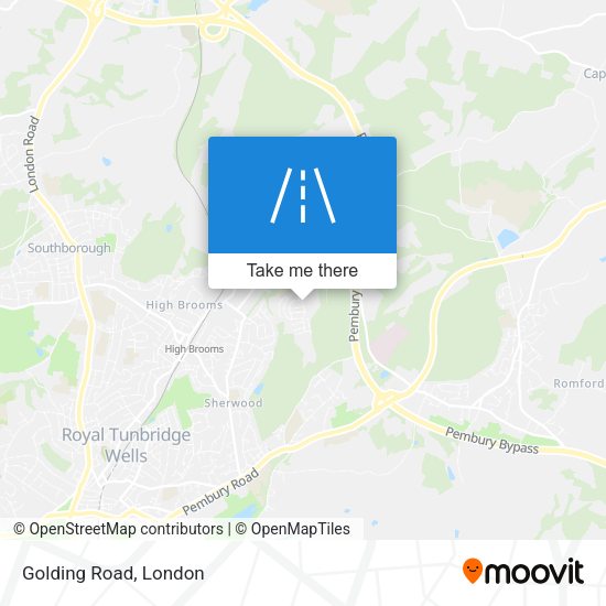 Golding Road map