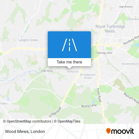 Wood Mews map
