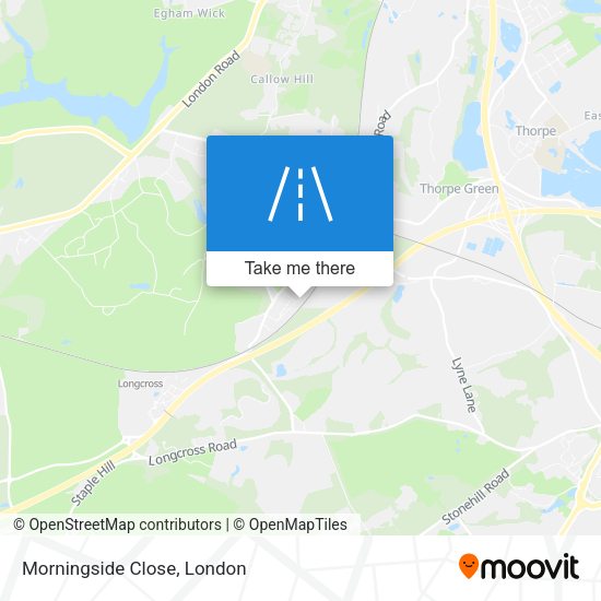 Morningside Close map