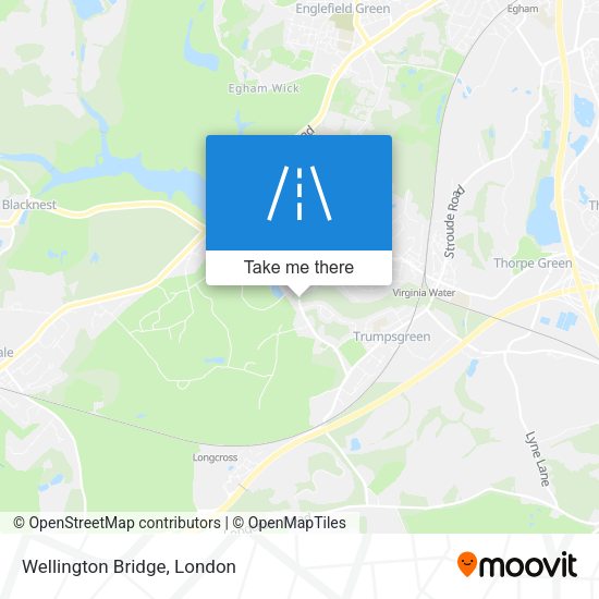 Wellington Bridge map