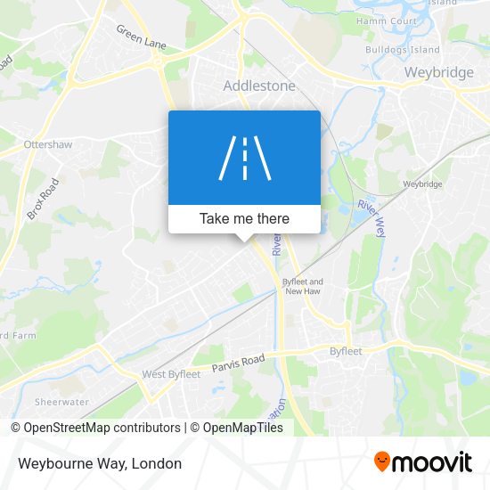 Weybourne Way map
